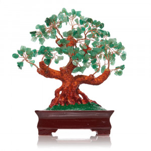 Pom cu pietre semipretioase Aventurin SS90D 22,5cm