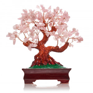 Pom cu pietre semipretioase Cuartz Roz SS90C 22,5cm