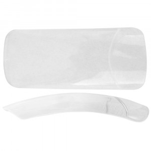 Tips Oranjollie transparent sant mare 500 buc - Img 2