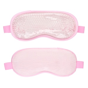 Masca pentru ochi cu bile de silicon (pink)