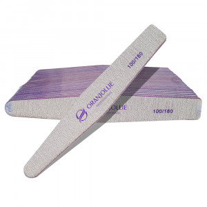 Pila abraziva 2 forme Oranjollie 100/180 - set 25 buc