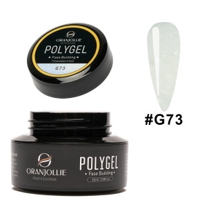 Polygel glitter Nr. G73 35g Oranjollie