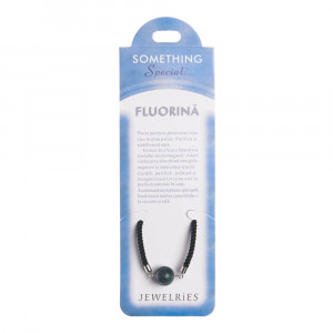 Bratara piatra semipretioasa Fluorina cu snur