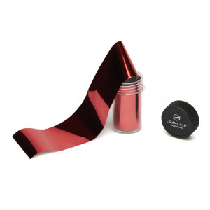 Folie de transfer Metallic Red Oranjollie