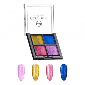 Paleta pigmenti holografici 011 W58I Oranjollie