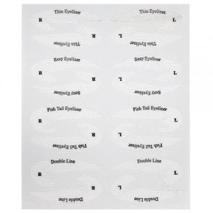 Sablon adeziv pentru fard pleoape si eyeliner Oranjollie - Img 5