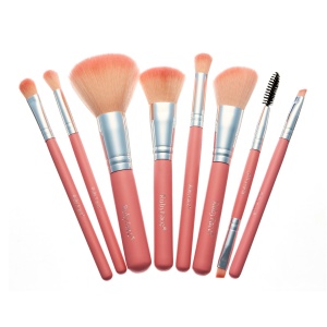 Set 8 pensule make-up+portfard Oranjollie - Img 2