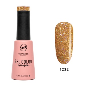 TPO FREE Oja semipermanenta Gel Color Nr.1222 12ml Oranjollie