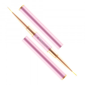 Pensula 2 capete rose gold X28-2 Oranjollie