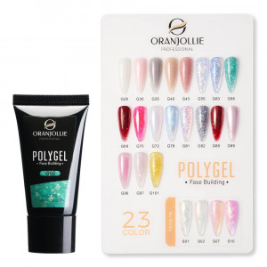 Polygel sclipici G101 Oranjollie - Img 2