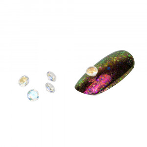 Cristale pentru unghii Multicolor Nr 01 Set 5 buc