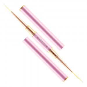 Pensula 2 capete rose gold X28-3 Oranjollie