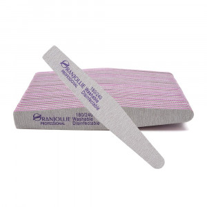 Pila abraziva 2 forme Oranjollie 180/240 – set 25 buc