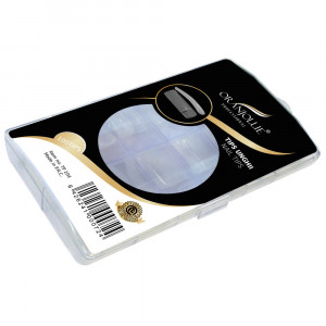 Tips Oranjollie transparent sant mare 100 buc - Img 1