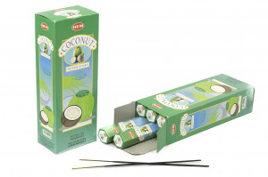 Betisoare parfumate Coconut Set 6buc