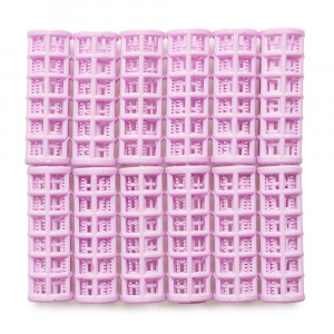 Bigudiuri plastic 12 set W39 Oranjollie