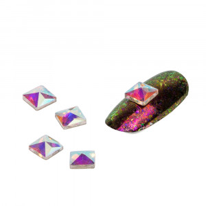 Cristale pentru unghii Multicolor Nr 20 Set 5 buc