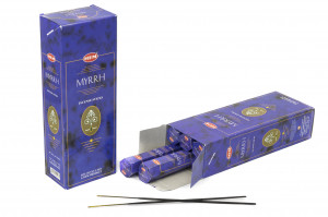 Betisoare parfumate Myrrh Set 6buc