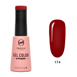 TPO FREE Oja semipermanenta Gel Color Nr.174 12ml Oranjollie