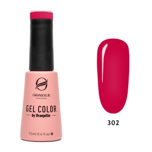 TPO FREE Oja semipermanenta Gel Color Nr.302 12ml Oranjollie