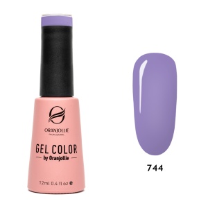 TPO FREE Oja semipermanenta Gel Color Nr.744 12ml Oranjollie