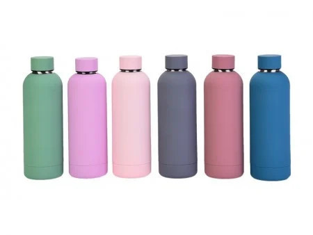 Aqua, flašica za vodu, aluminijumska, 500ml, miks