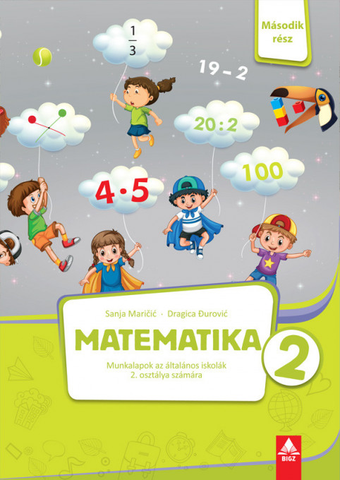 Matematika 2, radna sveska 2. deo na madjarskom jeziku