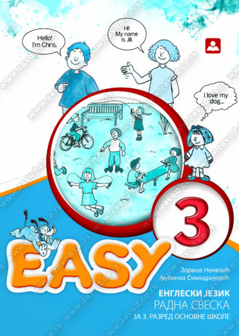 Easy 3 - radna sveska iz engleskog - Zavod za udžbenike