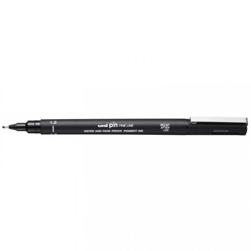 Uni marker pin 12-200 crni