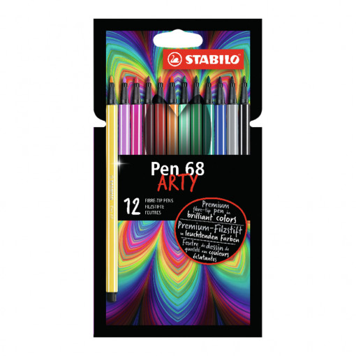 6812-1-20 Pen68 Arty 1-12 Stabilo