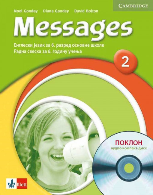 Engleski jezik 6 - Messages 2 radna sveska (QR) KLETT