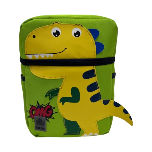 Ranac za vrtić HIJEROGLIF - Dino OMG (zeleni)