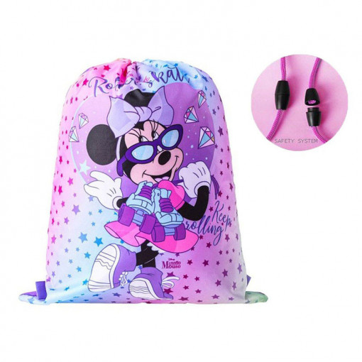 Torba za patike sa sigurnosnim sistemom, Minnie Mouse, Keep rolling Talent