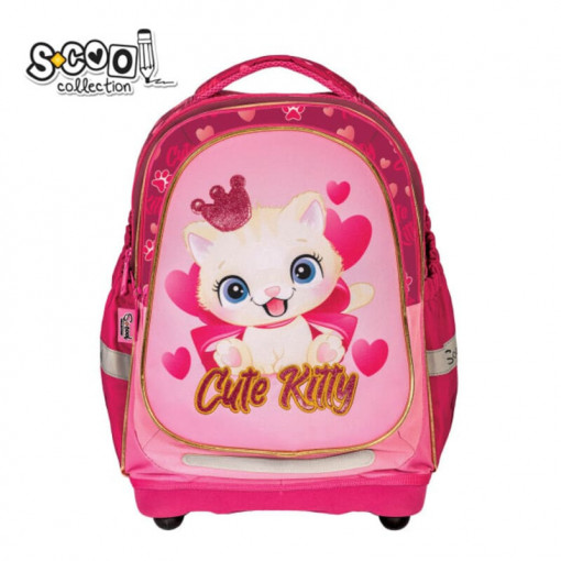 Anatomski ranac S-COOL - CUTE KITTY