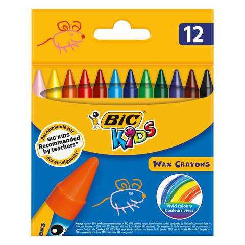 BIC vostane bojice new crayons