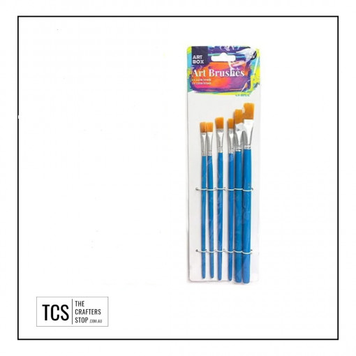 Četkice set 1-6 pljosnate