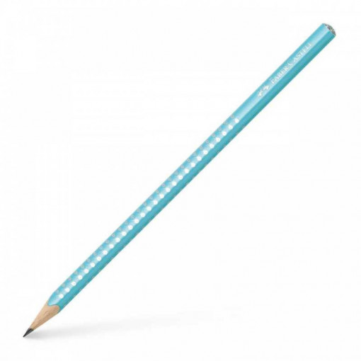 Grafitna olovka HB Grip turquise Sparkle pearl FC