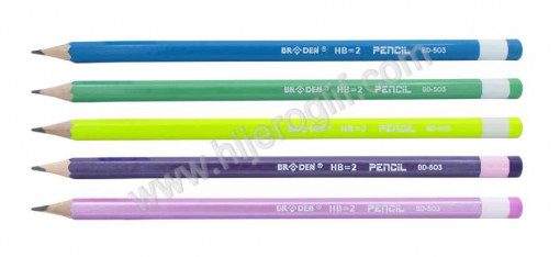 Grafitna olovka HB neon mix 12-1 BD-503