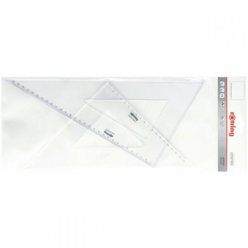 Set trouglova ROTRING - 32 cm