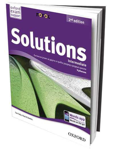 Solutions 2nd edition Intermediate -udzbenik za drugi i treci razred SS