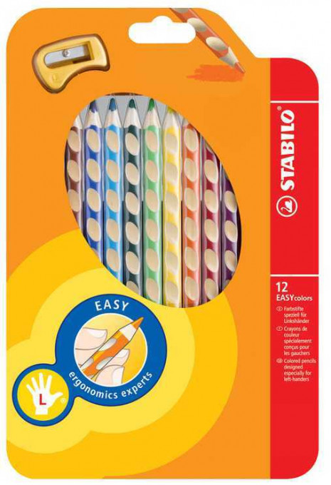Drvene bojice STABILO - EASYcolors za levoruke 1-12