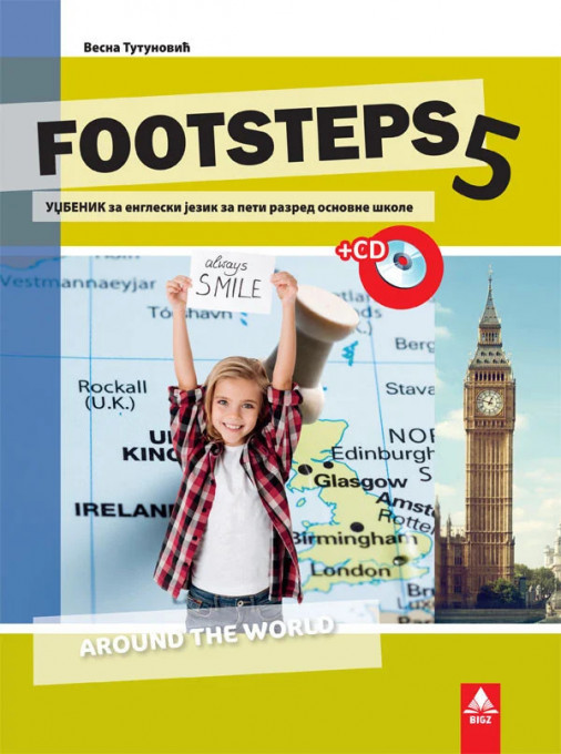 Engleski jezik za 5 razred, Footsteps 5, udzbenik