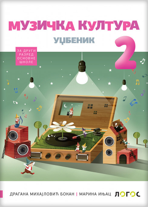 Muzička kultura 2 - udžbenik s dodatnim materijalima (karticama) NOVI LOGOS