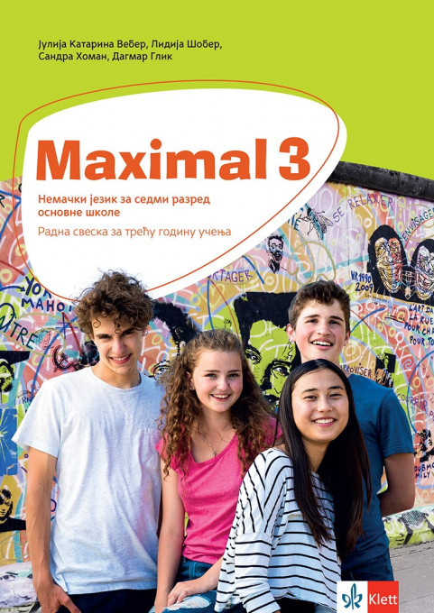 Nemački jezik 7 - Maximal 3 - radna sveska (QR) KLETT
