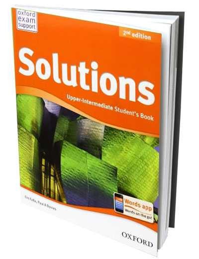 Solutions 2nd edition Upper-intermediate 2E U-INT-udzbenik za treci razred SS