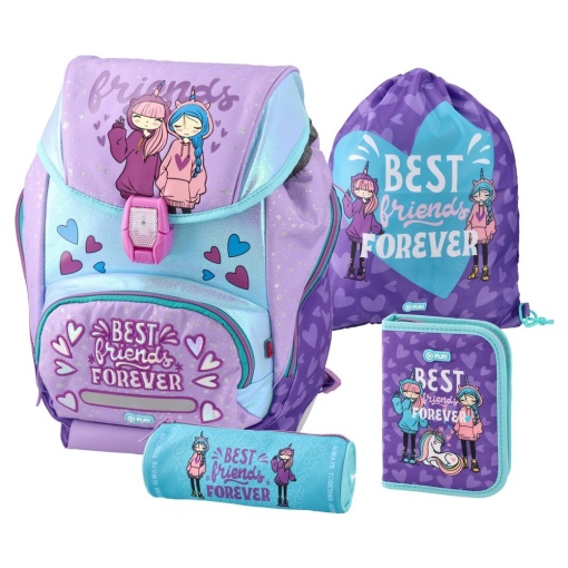Anatomski ranac Logic set 4 u 1 - Magical Friendship