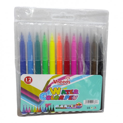 Flomasteri set 1-12 water color pen