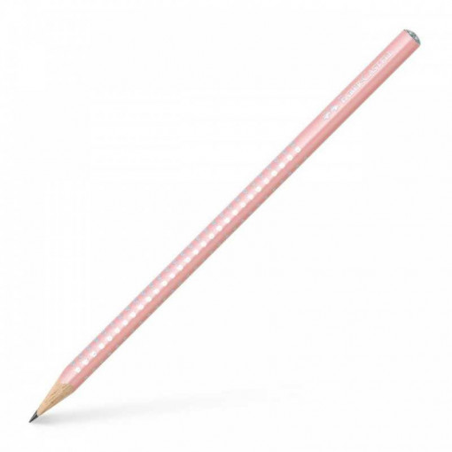 Grafitna olovka HB Grip rose Sparkle pearl FC