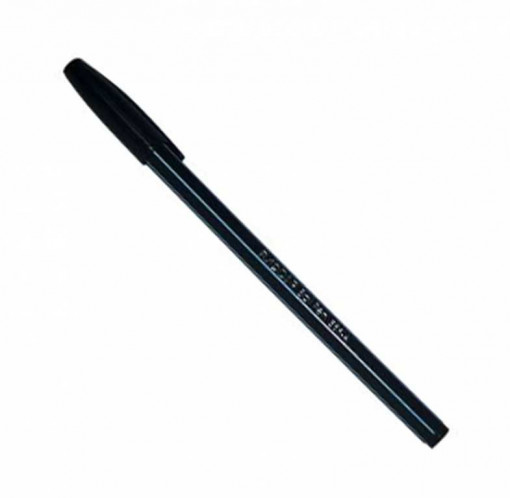 Hemijska olovka crna jed.pruge 0.7 RD 555 50-1