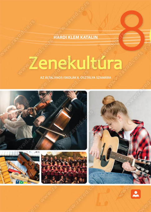 Muzicka kultura 8, na madjarskom jeziku - K.K.Hardi
